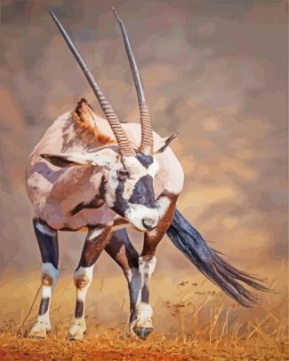 Aesthetic Oryx Animal diamond painting
