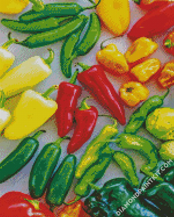 Aesthetic Peppers diamond painting