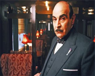 Hercule Poirot diamond paintings