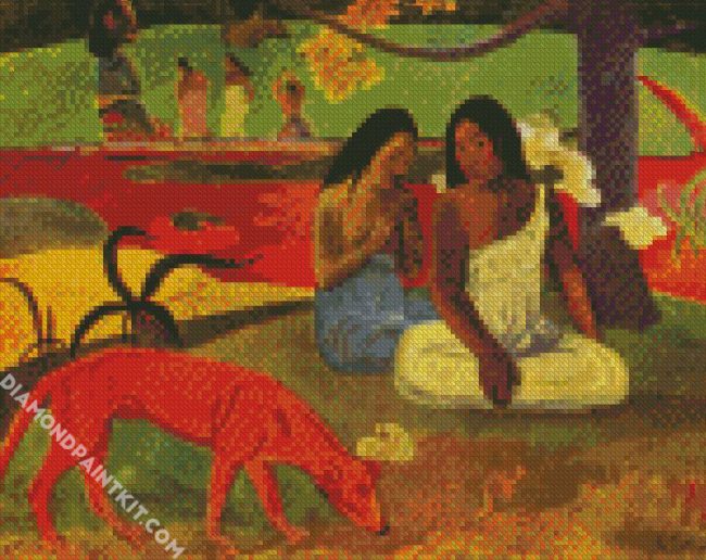 Arearea by Paul Gauguin diamond paintings