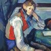 Boy in a Red Vest Gaugain diamond painting