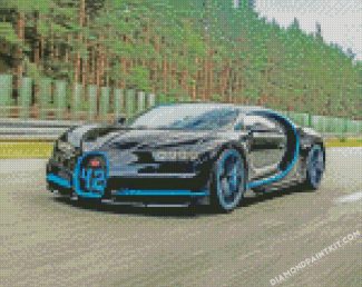 Bugatti Luxury Car diamond paintings