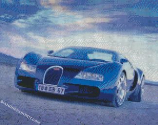 Bugatti Veyron diamond paintings