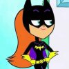 Cartoon Batgirl diamond painting