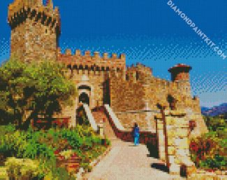 Castello Di Amorosa Napa California diamond paintings