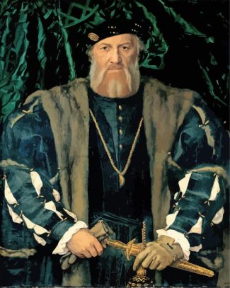 Charles de Solier Sieur de Morette by Holbein diamond painting