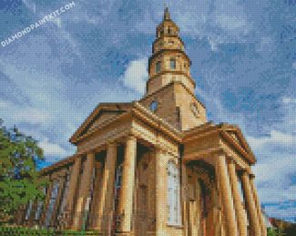 Charleston St Philips Church diamond paintings