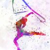 Colorful Gymnastic Girl diamond painting