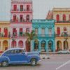 Cuba Colorful Building diamond paintings