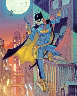 DC Batgirl Hero diamond painting