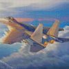 Fighter Jet diamond paintings