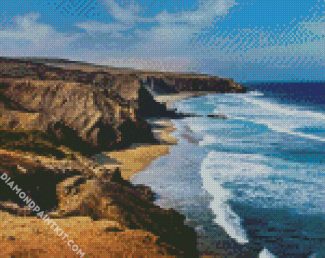 Fuerteventura seascape diamond paintings