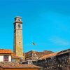 Galle Fort Clock Tower diamond painting