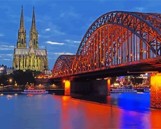 Germany Cologne City diamond painting