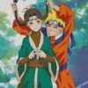Haku And Naruto Uzumaki diamond paintings