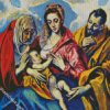 Holy Family El Greco diamond paintings