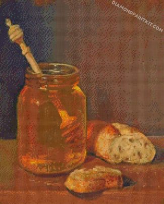 Honey And Bread diamond paintings
