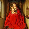 Ince Hall Madonna Jan van Eyck diamond painting