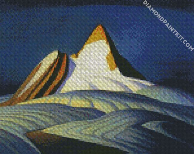 Isolation Peak Rocky Mountains by lawren diamond paintings