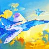 Jet Aircraft Art diamond painting