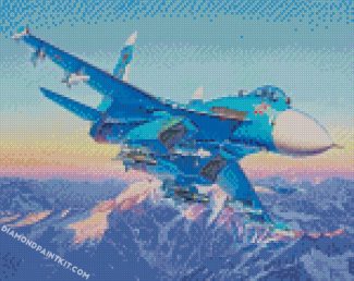 Jet Aircraft diamond paintings