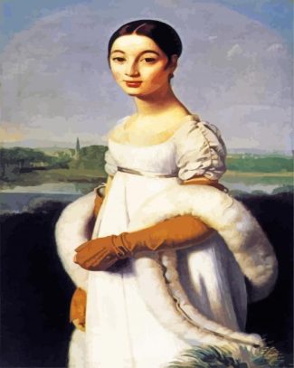Mademoiselle Caroline Rivière diamond painting