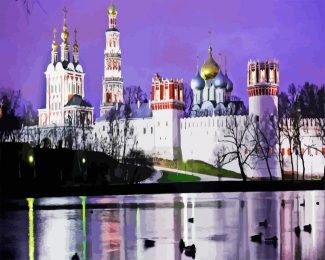 Novodevichy Convent russia diamond painting