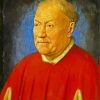 Portrait of Cardinal Niccolò Albergati Jan van Eyck diamond painting