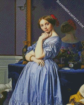 Portrait of Comtesse d Haussonville diamond paintings