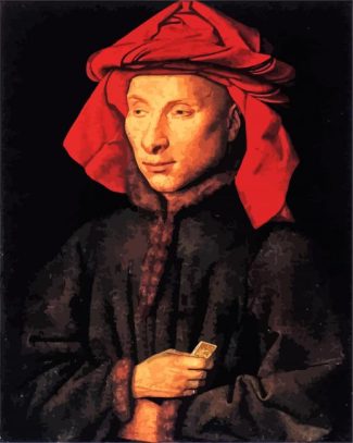 Portrait of Giovanni di Nicolao Arnolfini Jan van Eyck diamond painting