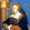 Portrait of Lady Mary Guildford by Holbein diamond painting