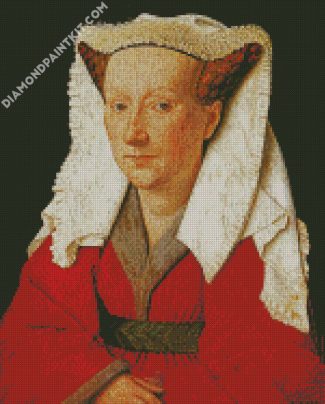 Portrait of Margaret van Eyck diamond paintings