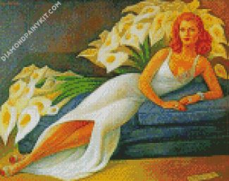 Portrait of Natasha Zakólkowa Gelman diego rivera diamond paintings