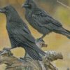 Ravens Birds diamond paintings