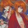 Rurouni Kenshin anime diamond paintings