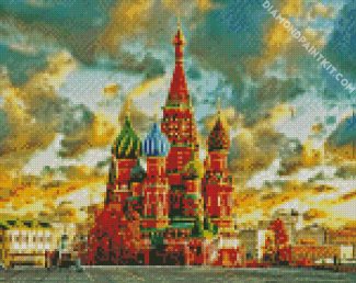 St Basil s Cathedral moscow diamond paintings