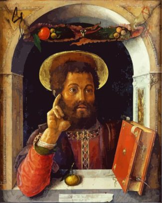 St Mark by Mantegna diamond paintings