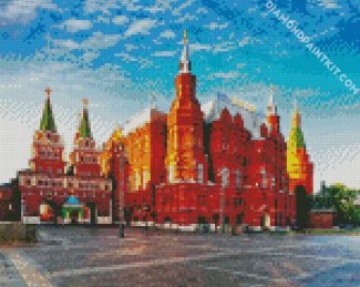 State Historical Museum russia moscow diamond paintings