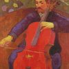 The Cellist Portrait Art diamond paintings