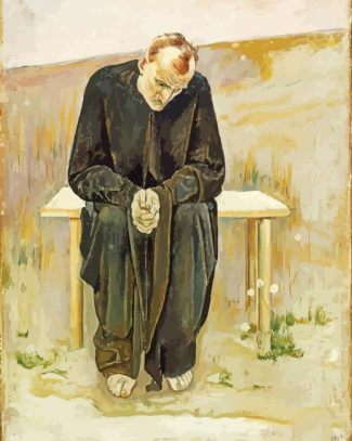 The Disillusioned One by Hodler diamond painting