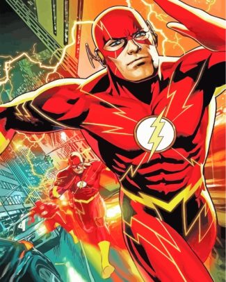 The Flash Hero diamond painting