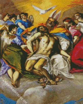 The Holy Trinity El Greco diamond paintings