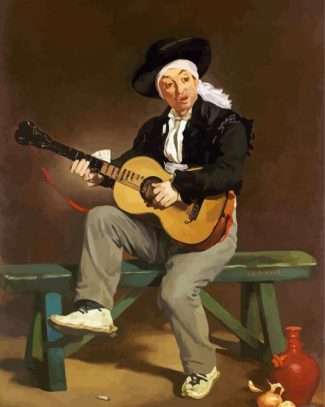 The Spanish Singer by manet diamond paintings