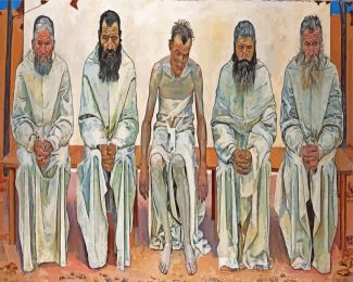 The Tired of Life by Hodler diamond painting