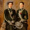 The Twins Kate and Grace Hoare by Millais diamond painting