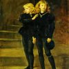 The Two Princes Edward and Richard in the Tower diamond painting