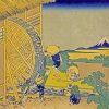 The Waterwheel at Onden by Hokusai diamond painting
