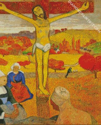 The Yellow Christ by Gauguin diamond paintings