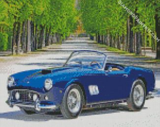 Vintage Ferrari Car diamond paintings