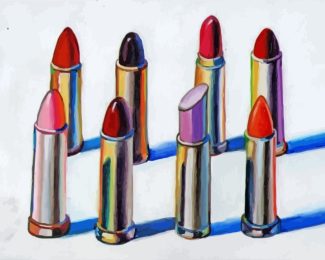 Vintage Lipsticks diamond painting
